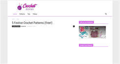 Desktop Screenshot of crochetdivas.com