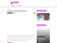 Tablet Screenshot of crochetdivas.com